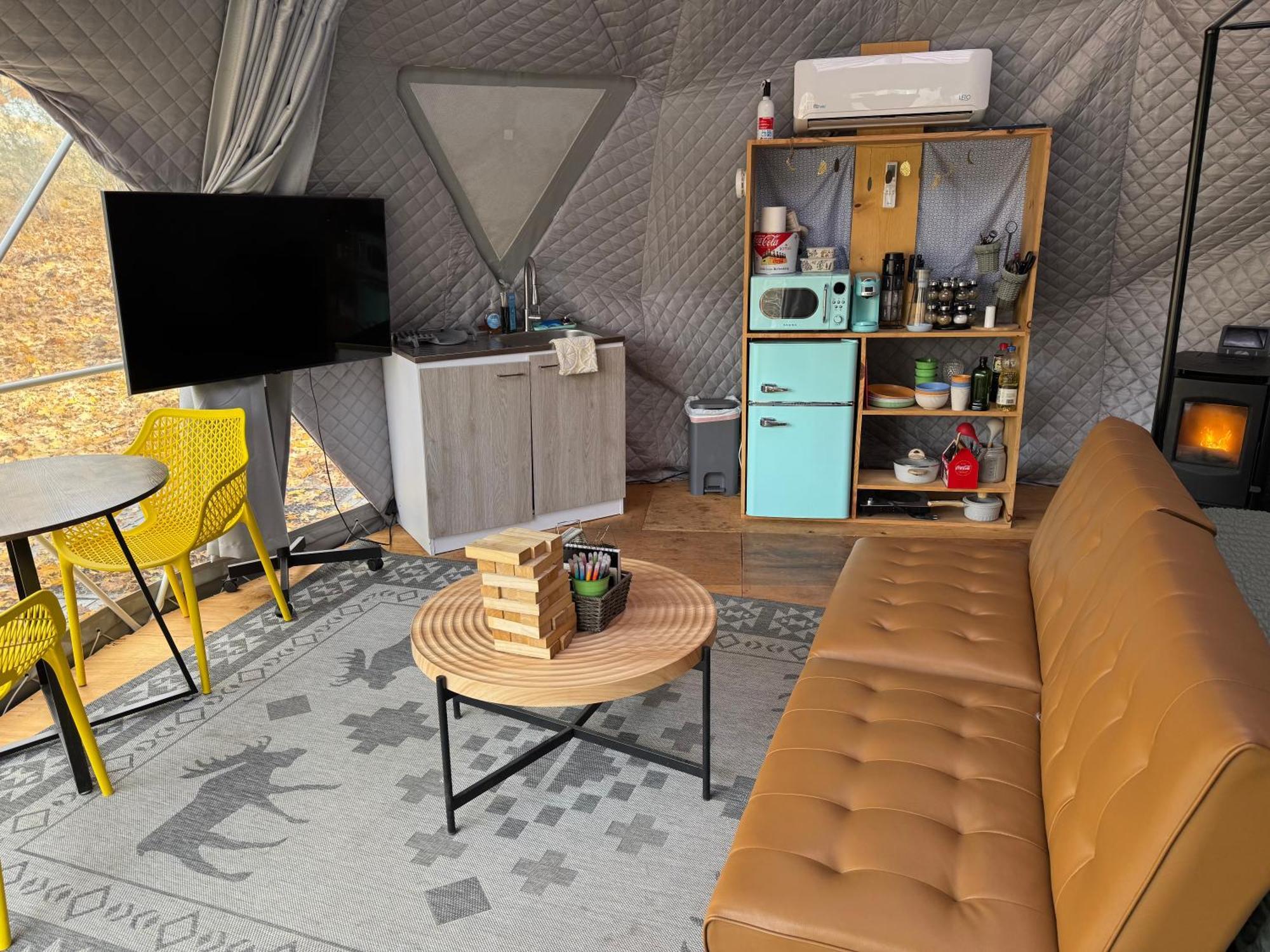 Enchanted Forest Dome ,10-15 Minutes To Kings Canyons-New Pellet Stove For Cozy Warm Nights Dunlap Экстерьер фото
